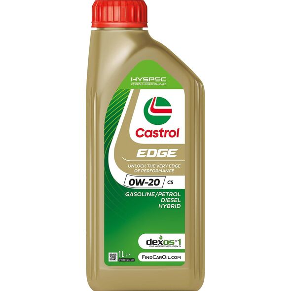 Castrol Castrol Alyva Edge 0W-20 C5 sintetinė varikliams 1L
