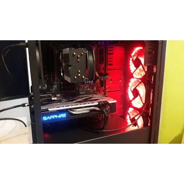 Ανεμιστήρας Evolveo Αναπνευστήρας EVOLVEO 12L2RD 120mm, 33 LED, κόκκινο, 3pin 11250300 8594161338192