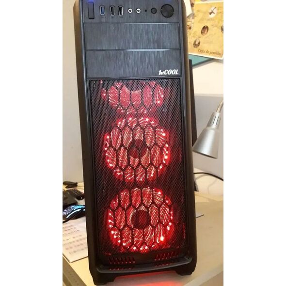 Ανεμιστήρας Evolveo Αναπνευστήρας EVOLVEO 12L2RD 120mm, 33 LED, κόκκινο, 3pin 11250300 8594161338192