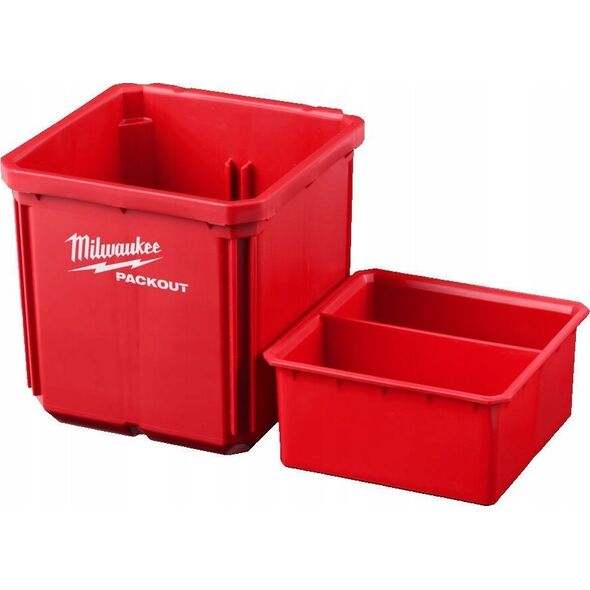 Milwaukee MILWAUKEE PACKOUT POJEMNIK 10cm x 10cm /2szt.