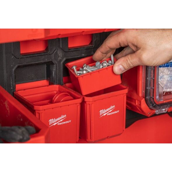Milwaukee MILWAUKEE PACKOUT POJEMNIK 10cm x 10cm /2szt.