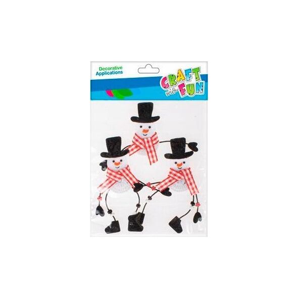 Χειροτεχνία με Διασκεδαστικό ΣΤΟΛΙΔΙ BN FELT Snowmans SUPPORT 3 ΤΕΜ CF PBH12/144 9700022 5908275192657