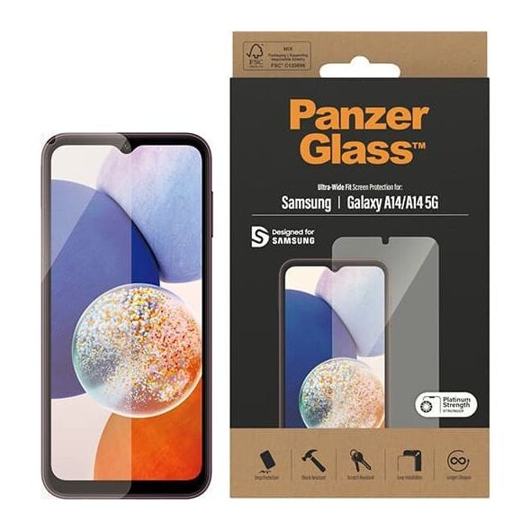 PanzerGlass Panzerglass Ultra-Wide Fit Sam A05S Screen Protection 7343