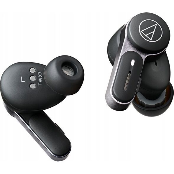 Słuchawki Audio Technica AUDIO-TECHNICA WIRELESS EARBUDS ATH-TWX7 Juodas