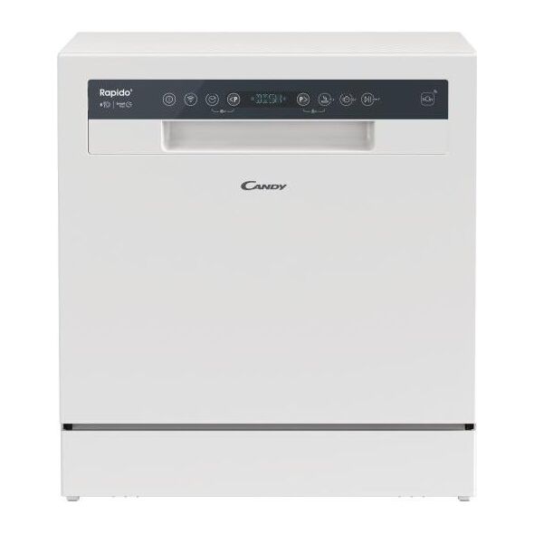 Zmywarka Candy Candy | Dishwasher | CP 8F9FFW | Free-standing | Width 55 cm | Number of place settings 8 | Number of programs 8 | Energy efficiency class F | Display | White