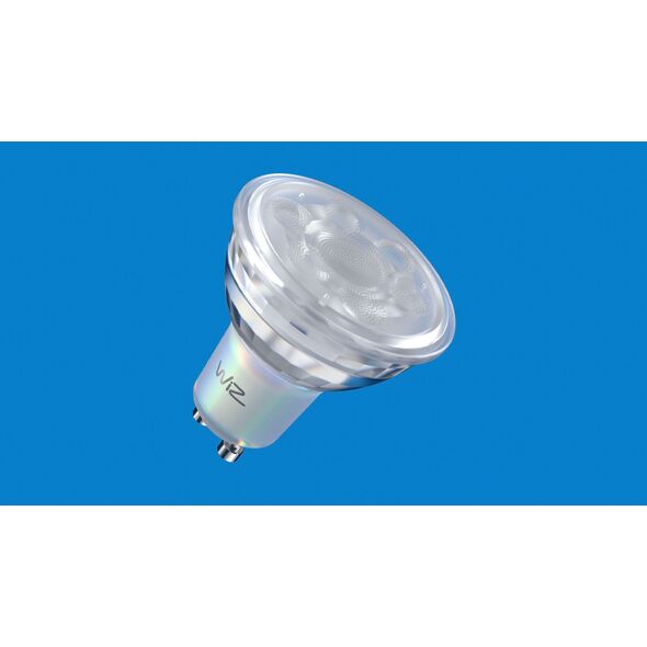 Signify WiZ White & Color GU10 Tunable  60W Glas Zweierpack