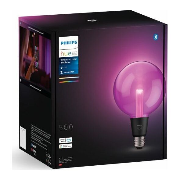 Signify Philips Hue White & Col. Amb. Lightguide Giant Globe G125 E27