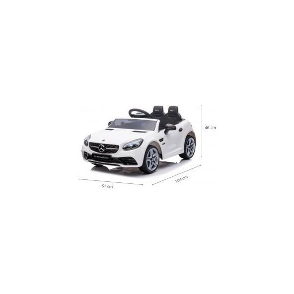 Milly Mally Milly Mally Pojazd na akumulator Mercedes-Benz SLC White