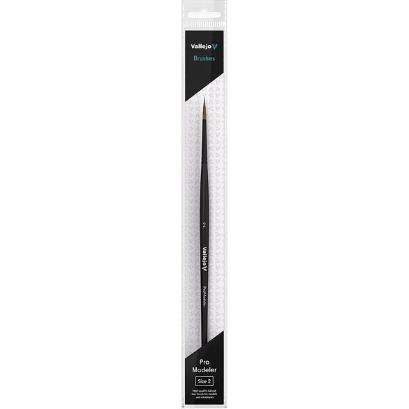 Vallejo Vallejo: B01002 - Pro Modeler - Round Brush - Natural 2
