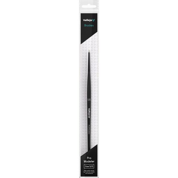 Vallejo Vallejo: B01100 - Pro Modeler - Round Brush - Natural 10/0