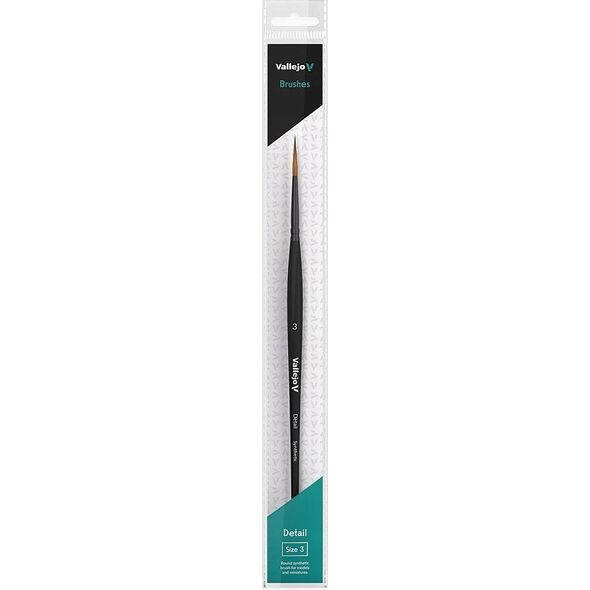 Vallejo Vallejo: B02003 - Detail - Round Brush - Synthetic 3