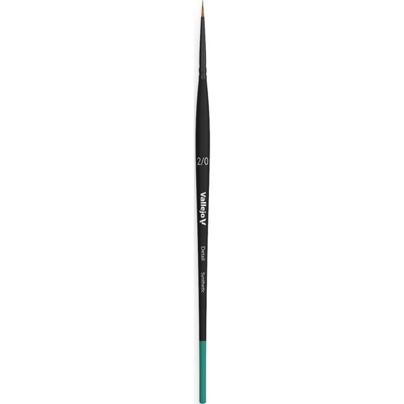 Vallejo Vallejo: B02020 - Detail - Round Brush - Synthetic 2/0