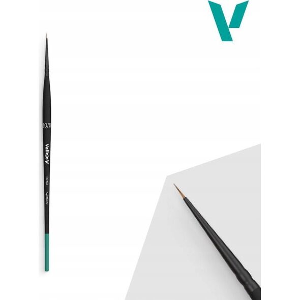 Vallejo Vallejo: B02100 - Detail - Round Brush - Synthetic 10/0