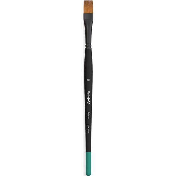 Vallejo Vallejo: B04010 - Effects - Flat Rectangular Brush - Synthetic 10