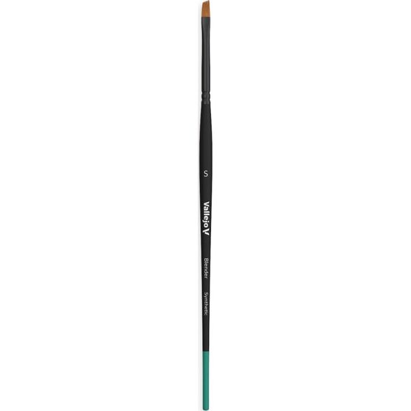 Vallejo Vallejo: B05001 - Blender - Flat Angled Brush - Synthetic S