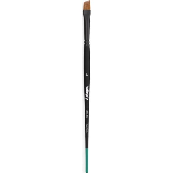 Vallejo Vallejo: B05003 - Blender - Flat Angled Brush - Synthetic L
