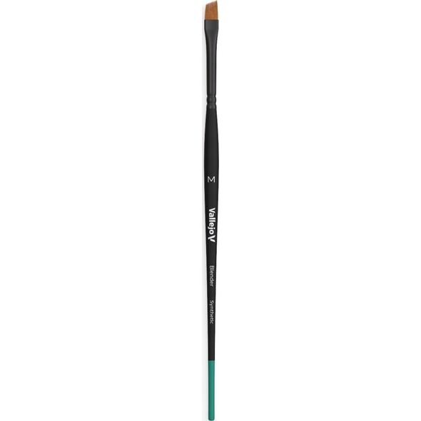 Vallejo Vallejo: B05002 - Blender - Flat Angled Brush - Synthetic M