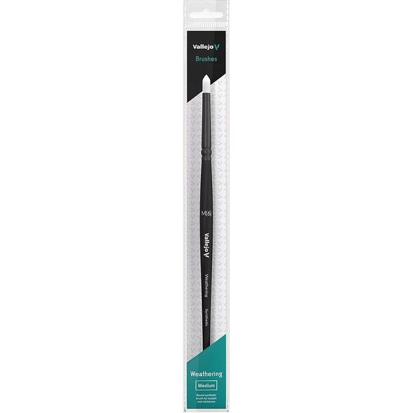 Vallejo Vallejo: B08002 - Weathering - Round Brush - Synthetic M