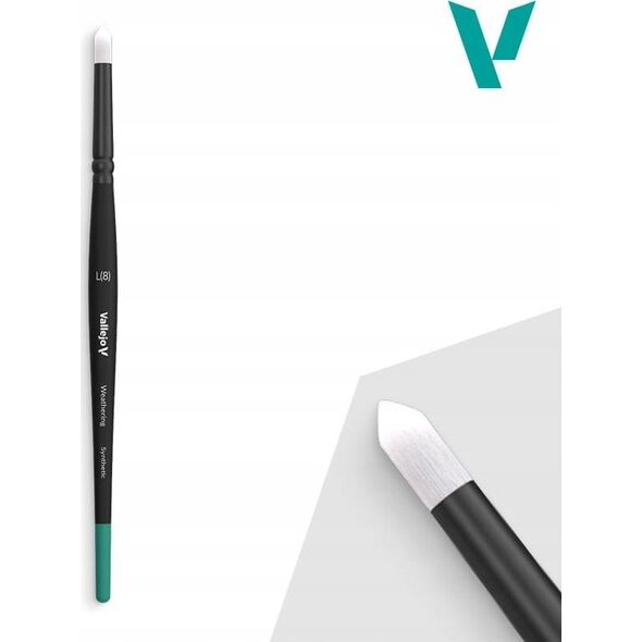 Vallejo Vallejo: B08003 - Weathering - Round Brush - Synthetic L