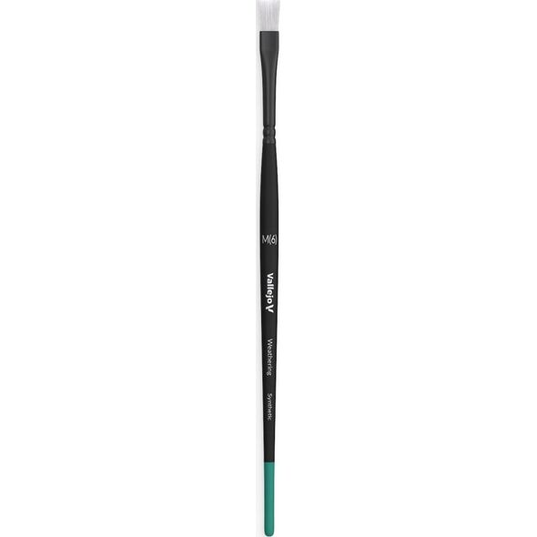 Vallejo Vallejo: B09002 - Weathering - Flat Brush - Synthetic M