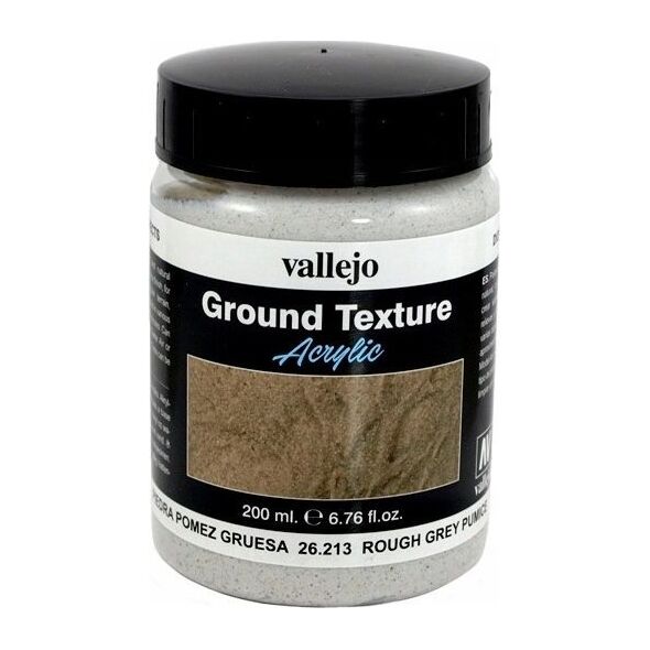 Vallejo Vallejo: 26.213 - Diorama FX - Ground Textures - Grey Pumice (200 ml)