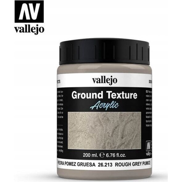Vallejo Vallejo: 26.213 - Diorama FX - Ground Textures - Grey Pumice (200 ml)