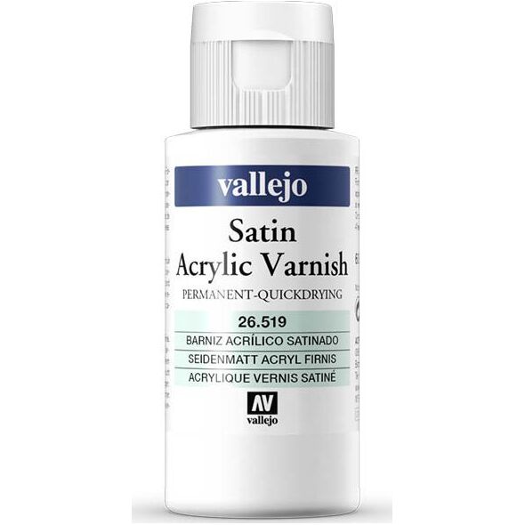 Vallejo Vallejo: Satin Acrylic Varnish 60ml