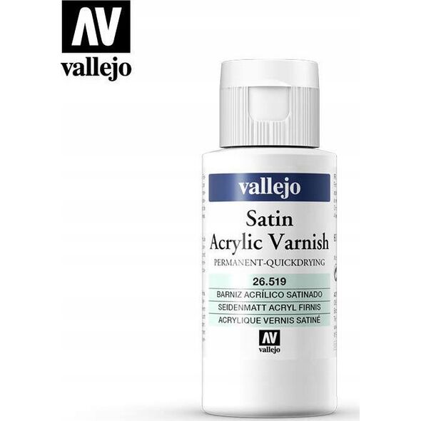 Vallejo Vallejo: Satin Acrylic Varnish 60ml