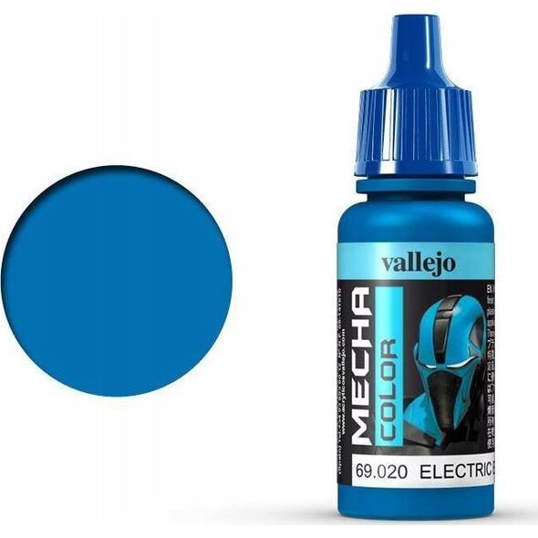 Vallejo Vallejo: 69.020 - Mecha Color - Electric Blue (17 ml)