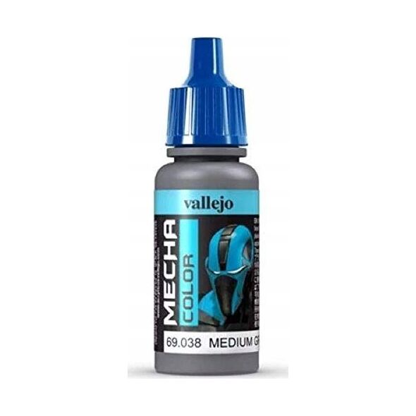 Vallejo Vallejo: 69.038 - Mecha Color - Medium Grey (17 ml)