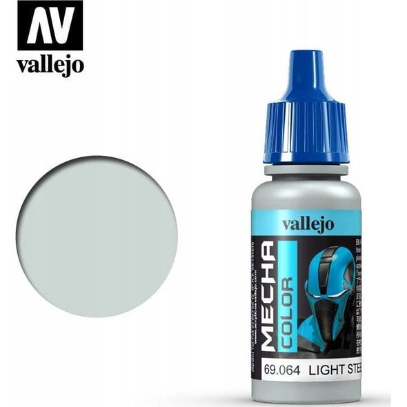 Vallejo Vallejo: 69.064 - Mecha Color - Light Steel (17 ml)