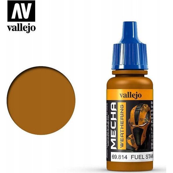 Vallejo Vallejo: 69.814 - Mecha Weathering - Fuel Stains Gloss (17 ml)