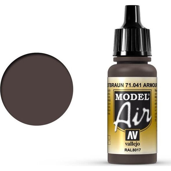 Vallejo Vallejo: 71.041 - Model Air - Armour Brown RAL8017 (17 ml)