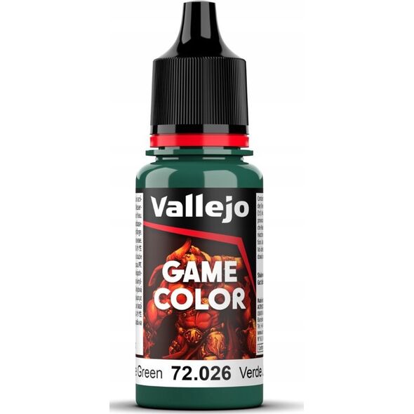 Vallejo Vallejo: 72.026 - Game Color - Jade Green (18 ml)
