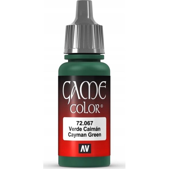Vallejo Vallejo: 72.067 - Game Color - Cayman Green (18 ml)