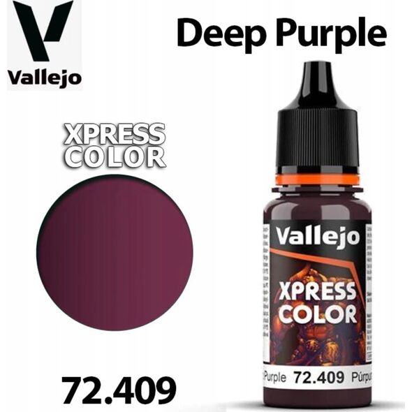 Vallejo Vallejo: 72.409 - Xpress Color - Deep Purple (18 ml)