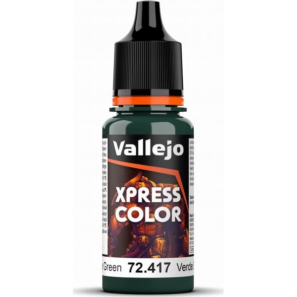 Vallejo Vallejo: 72.417 - Xpress Color - Snake Green (18 ml)