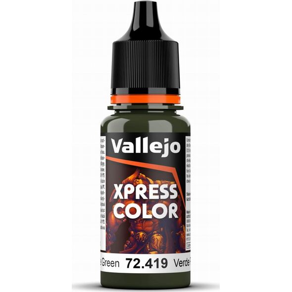 Vallejo Vallejo: 72.419 - Xpress Color - Plague Green (18 ml)