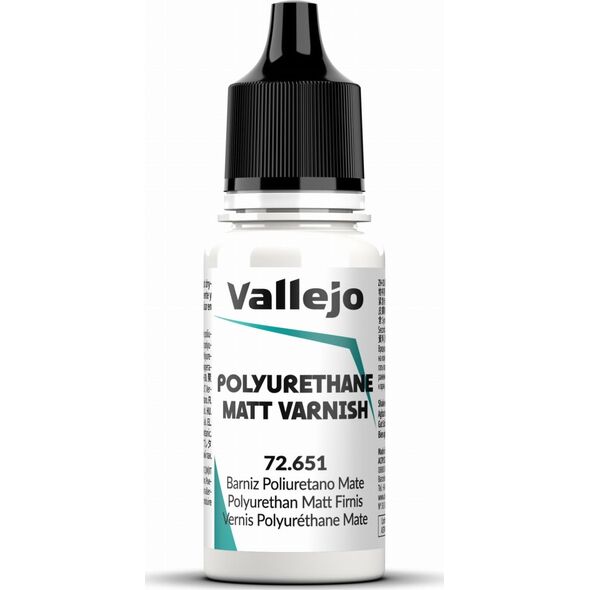 Vallejo Vallejo: 72.651 - Matt Polyurethane Varnish (18 ml)