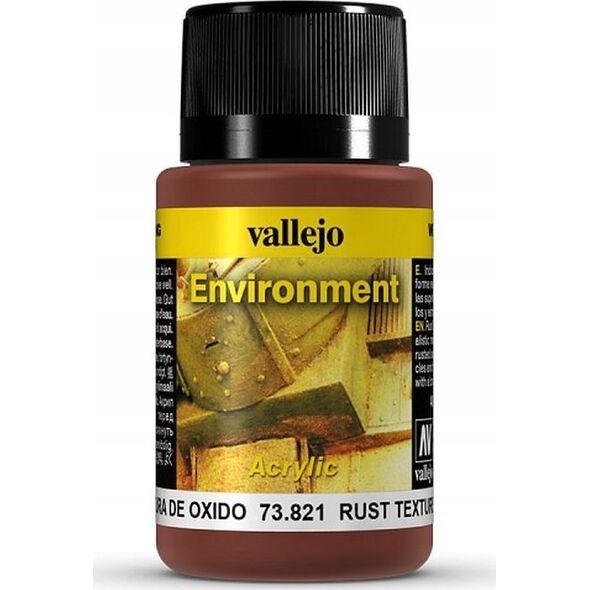 Vallejo Vallejo: 73.821 - Weathering FX - Environment - Rust Texture (40 ml)