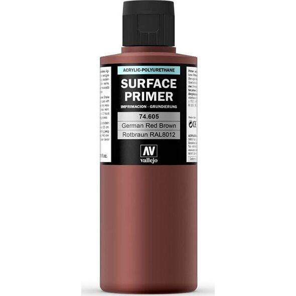Vallejo Vallejo: 74.605 - Primers - German Red Brown (200 ml)