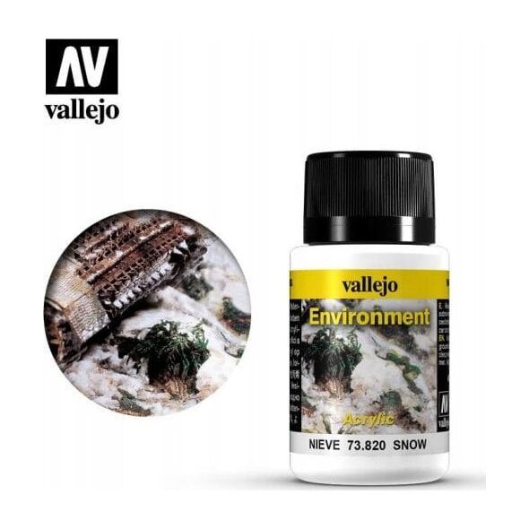 Vallejo Vallejo: 73.820 - Weathering FX - Environment - Snow (40 ml)