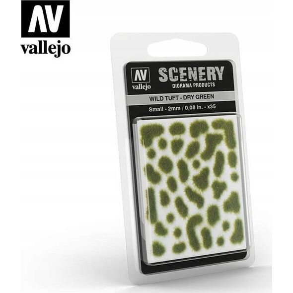 Vallejo Vallejo: Scenery - Wild Tuft - Dry Green (2 mm)x35
