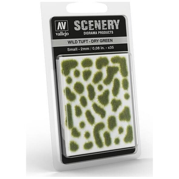 Vallejo Vallejo: Scenery - Wild Tuft - Dry Green (2 mm)x35
