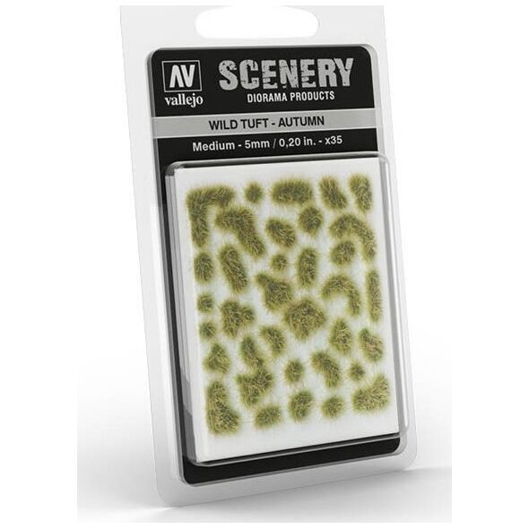 Vallejo Vallejo: Scenery - Wild Tuft - Autumn (5 mm)x35