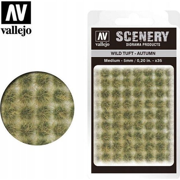 Vallejo Vallejo: Scenery - Wild Tuft - Autumn (5 mm)x35