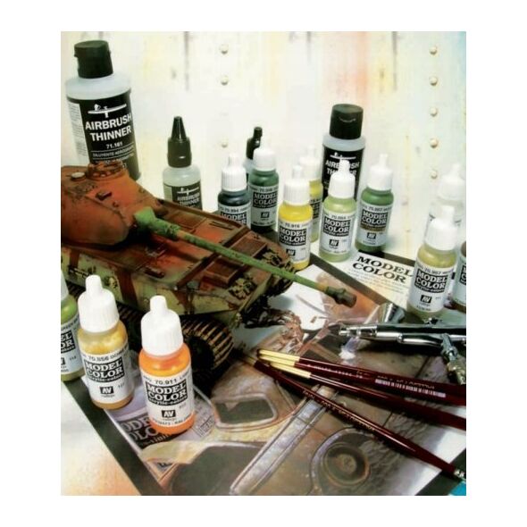 Vallejo Vallejo: Scenery - Wild Tuft - Mixed Green (6)x35
