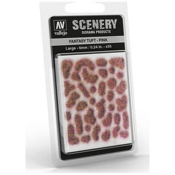 Vallejo Vallejo: Scenery - Fantasy Tuft - Pink (6 mm)x35