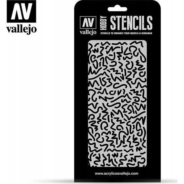 Vallejo Vallejo: Stencils - Luftwaffe WWII Shingles Camo