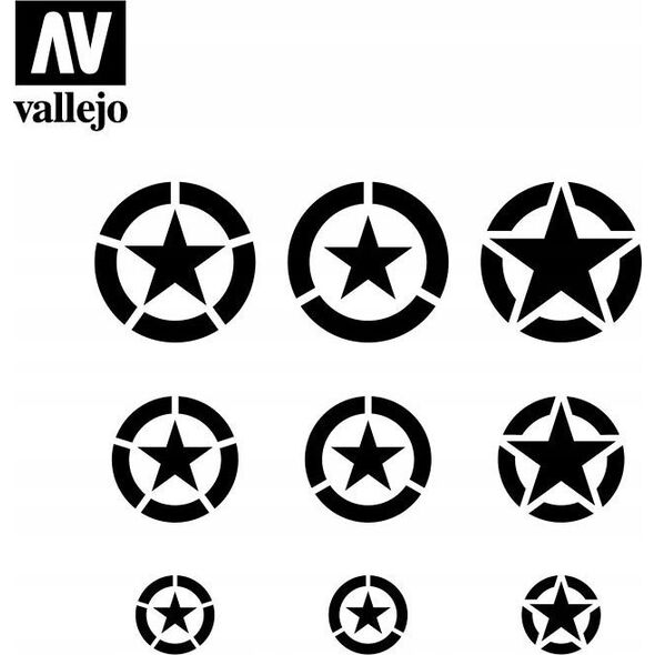 Vallejo Vallejo: Stencils - USAF Markings